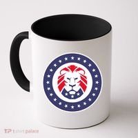 Patriot Party Lion Gift Coffee Mug thumb 0