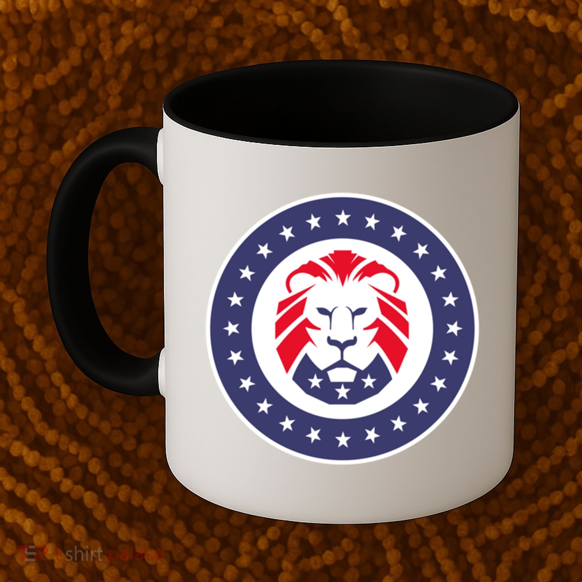 Patriot Party Lion Gift Coffee Mug