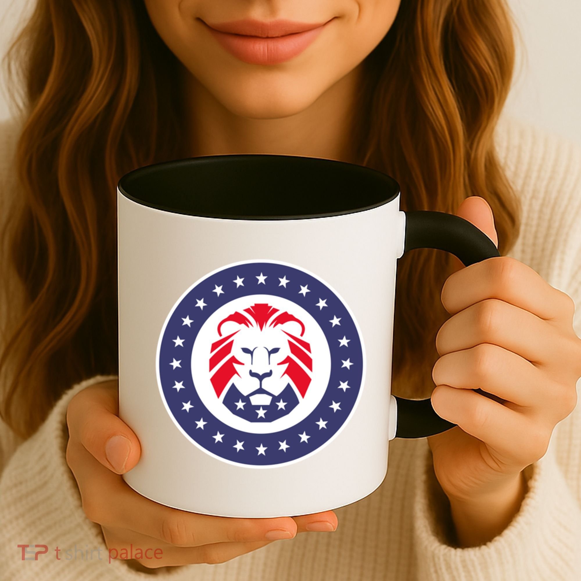Patriot Party Lion Gift Coffee Mug