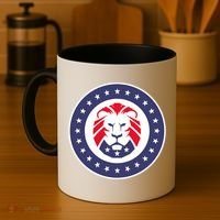 Patriot Party Lion Gift Coffee Mug thumb 4