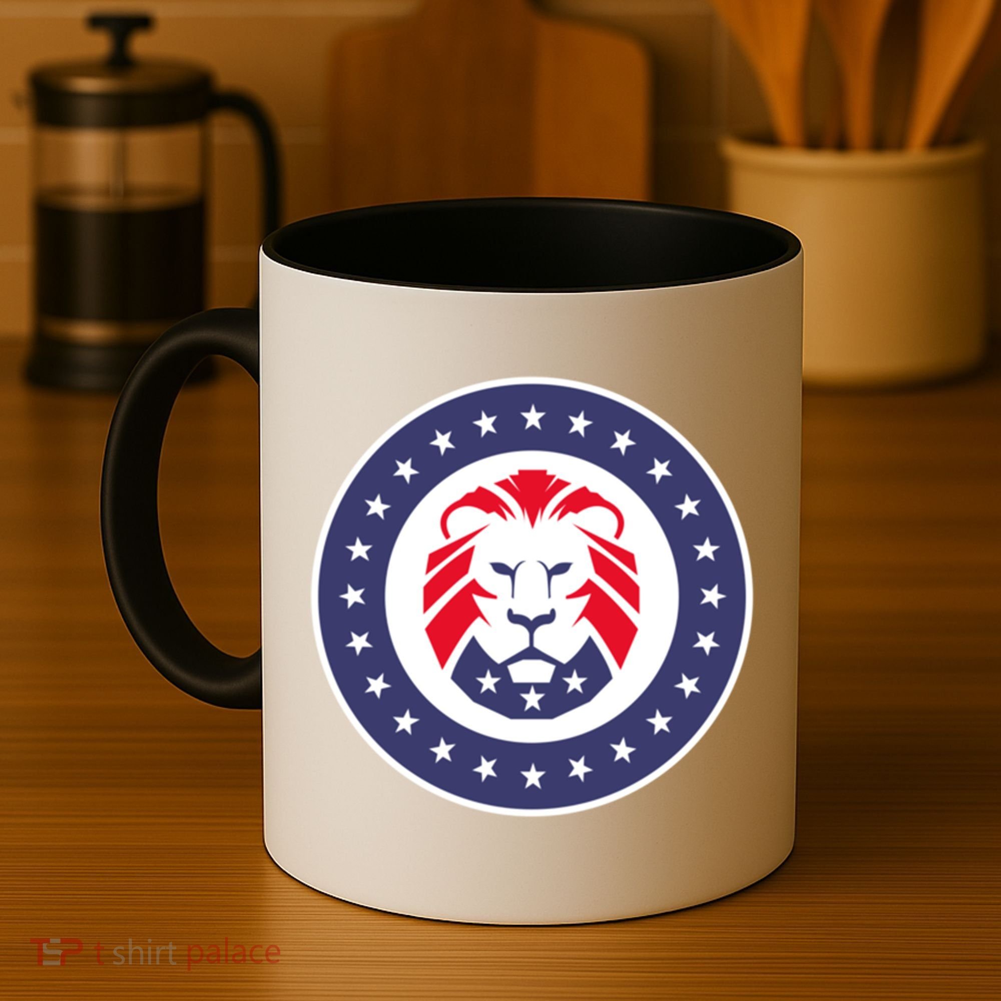 Patriot Party Lion Gift Coffee Mug