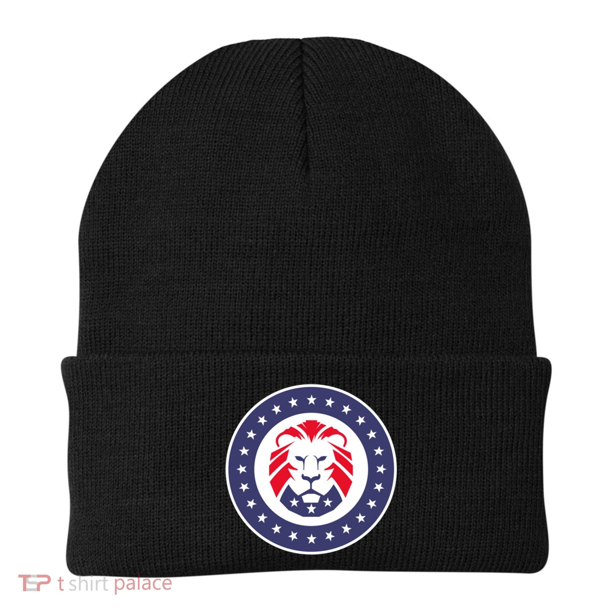 Patriot Party Lion Gift Beanie