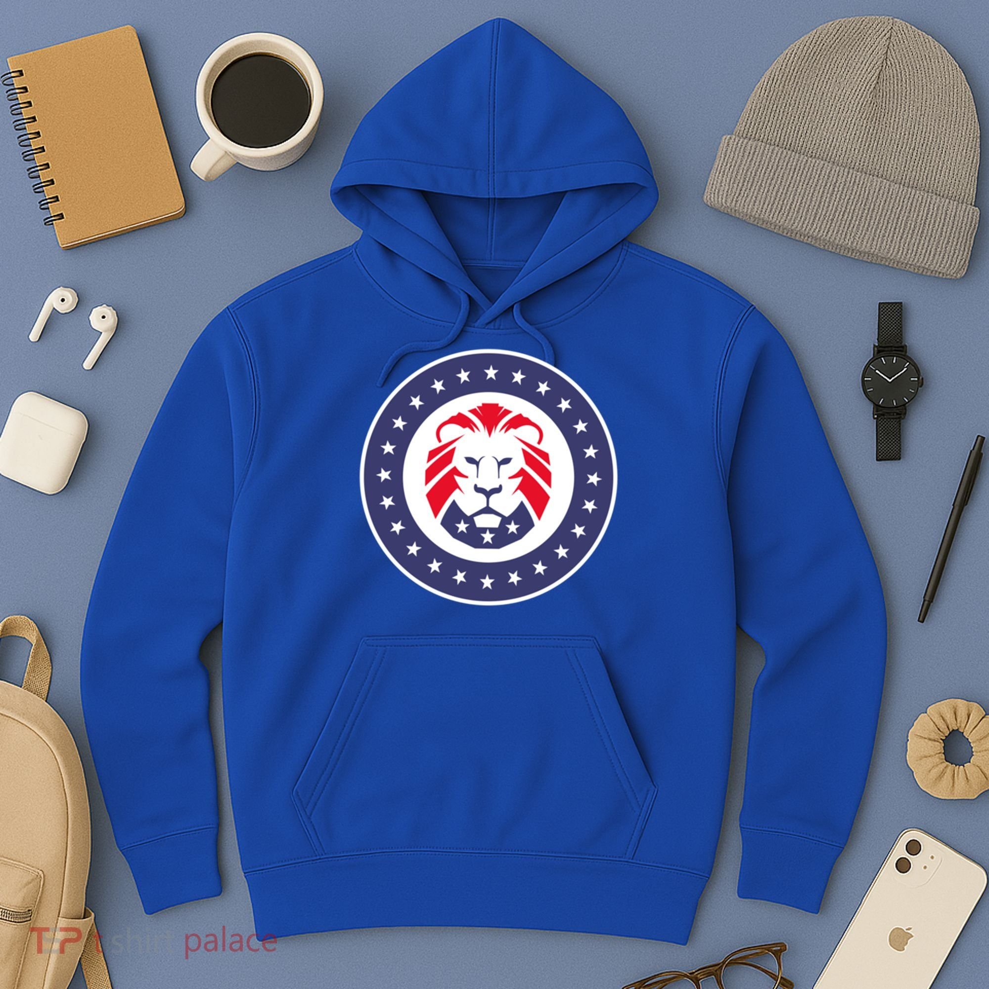 Patriot Party Lion Gift Hoodie