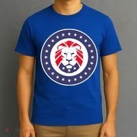 Patriot Party Lion Gift T-Shirt thumb 3