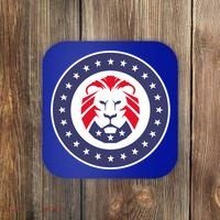 Patriot Party Lion Gift Coaster thumb 0
