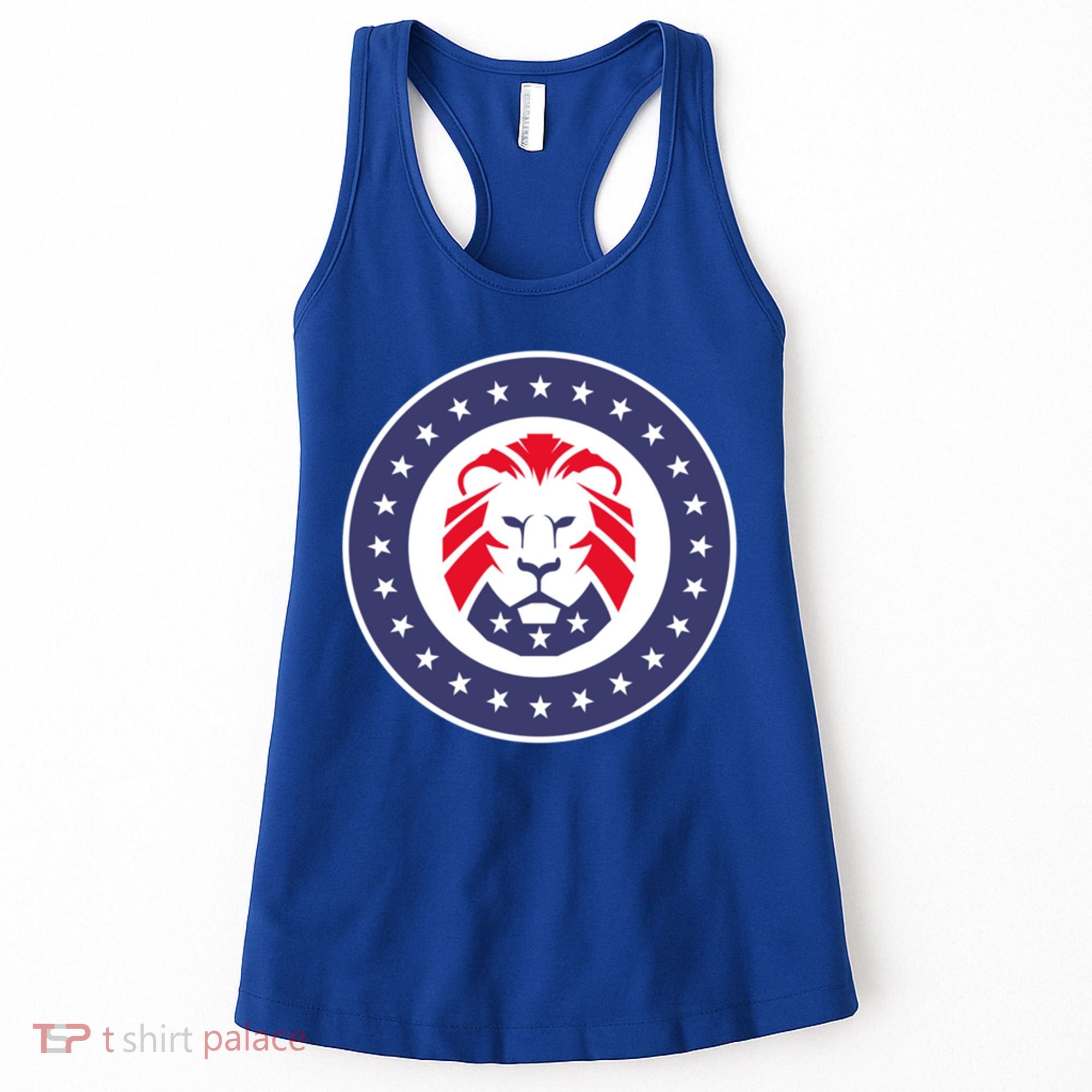Patriot Party Lion Gift Women's Tank Top