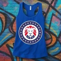 Patriot Party Lion Gift Women's Tank Top thumb 3