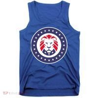 Patriot Party Lion Gift Tank Top thumb 0