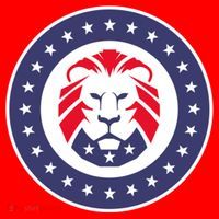 Patriot Party Lion Gift Santa Hat thumb 1