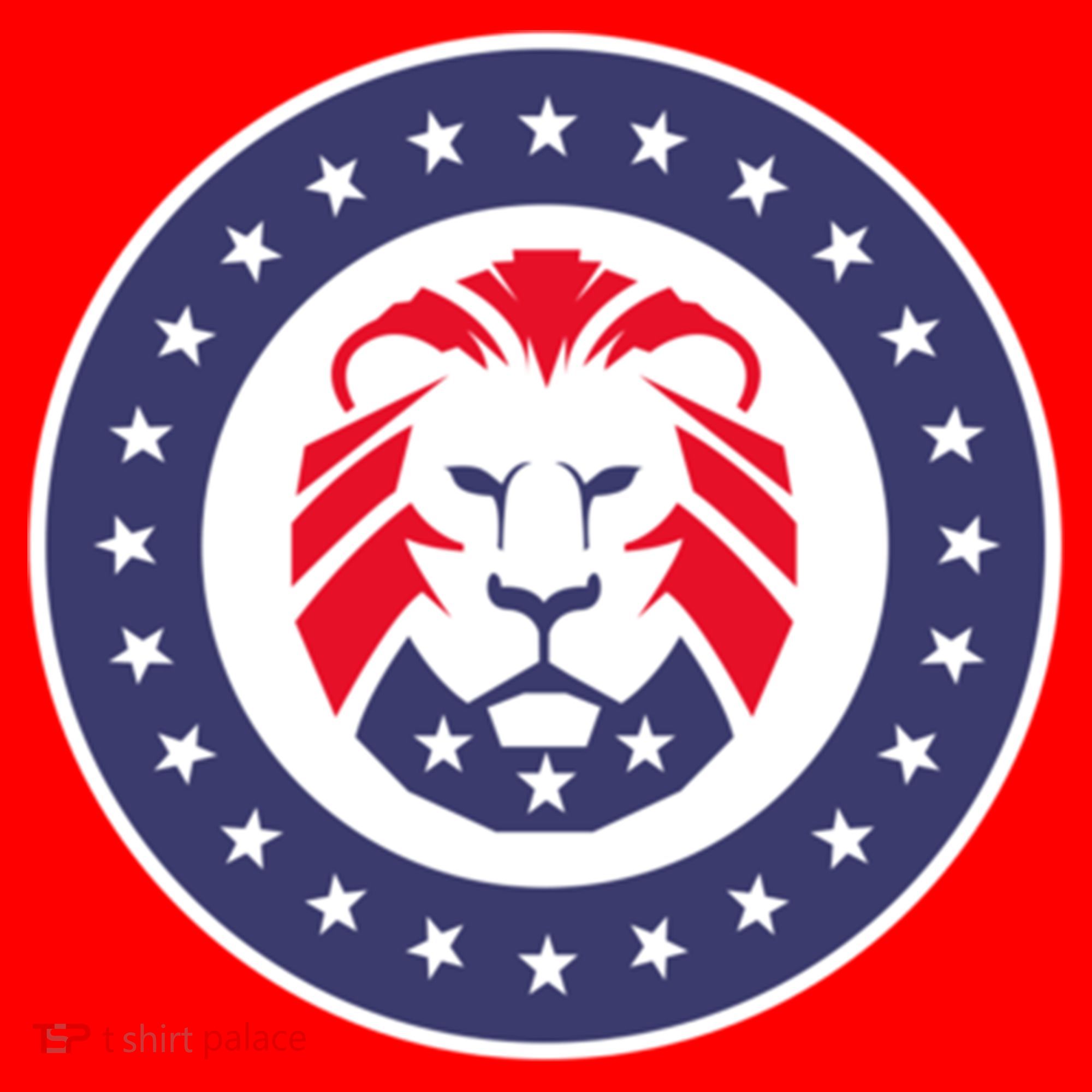 Patriot Party Lion Gift Santa Hat