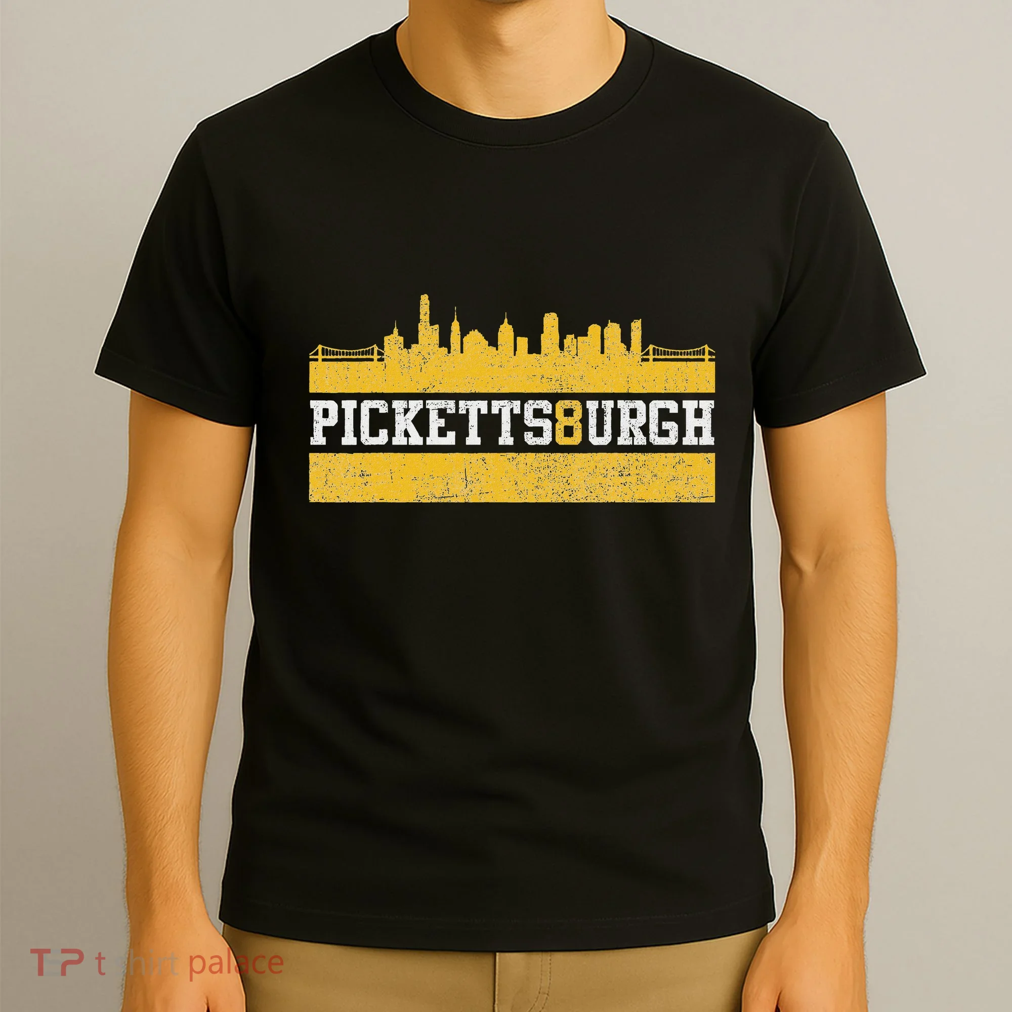 Pickettsburgh Pittsburgh Landscape Picketts8urgh T-Shirt