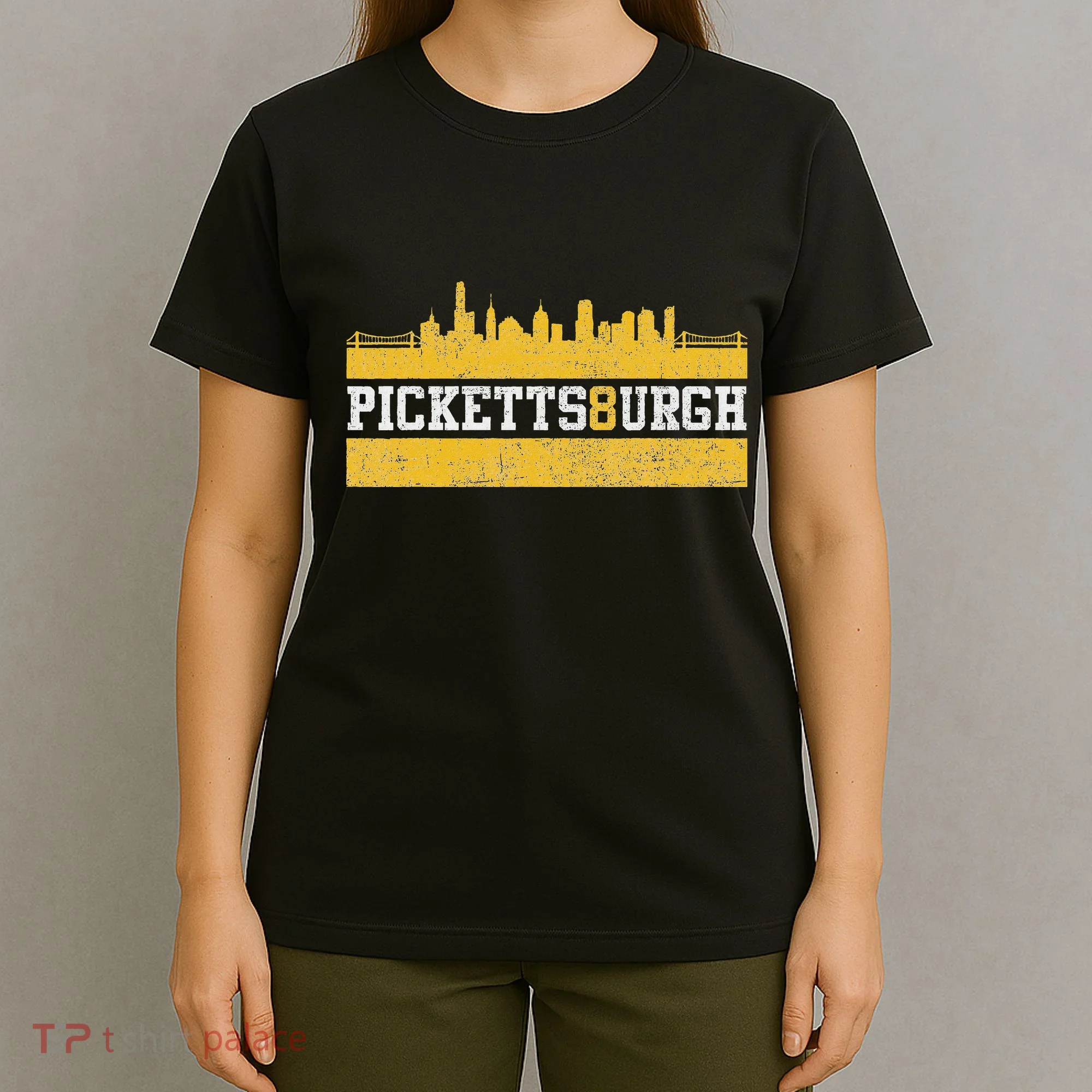 Pickettsburgh Pittsburgh Landscape Picketts8urgh T-Shirt