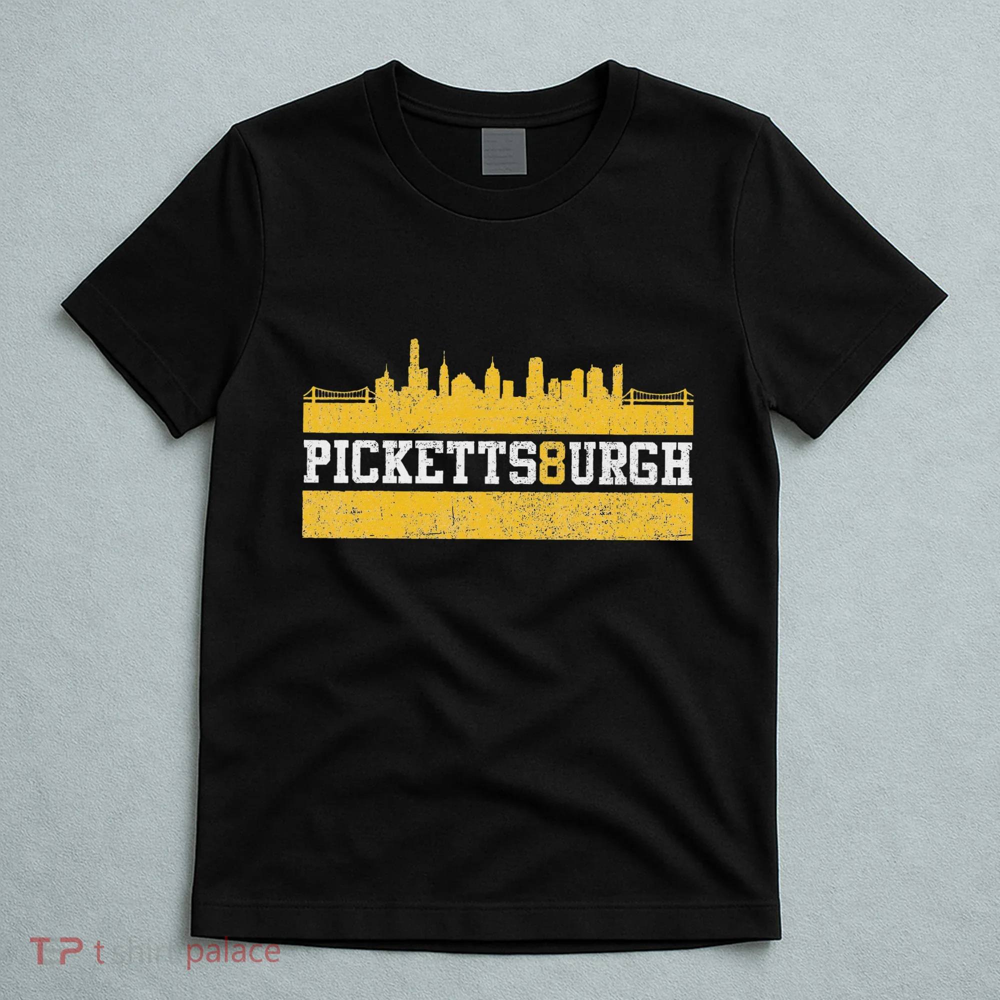 Pickettsburgh Pittsburgh Landscape Picketts8urgh T-Shirt