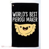Polish Pierogi Maker World's Best Pierogi Maker Golf Towel thumb 0