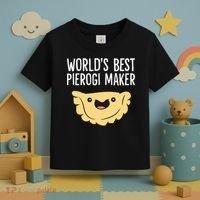 Polish Pierogi Maker World's Best Pierogi Maker Toddler T-Shirt thumb 3