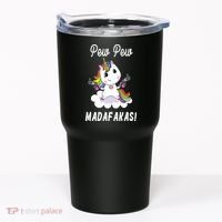 Pew Pew Madafakas Unicorn with Pistols Fantasy Tumbler thumb 0