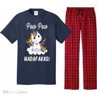 Pew Pew Madafakas Unicorn with Pistols Fantasy Pajama Set thumb 0