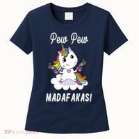 Pew Pew Madafakas Unicorn with Pistols Fantasy Women's T-Shirt thumb 0