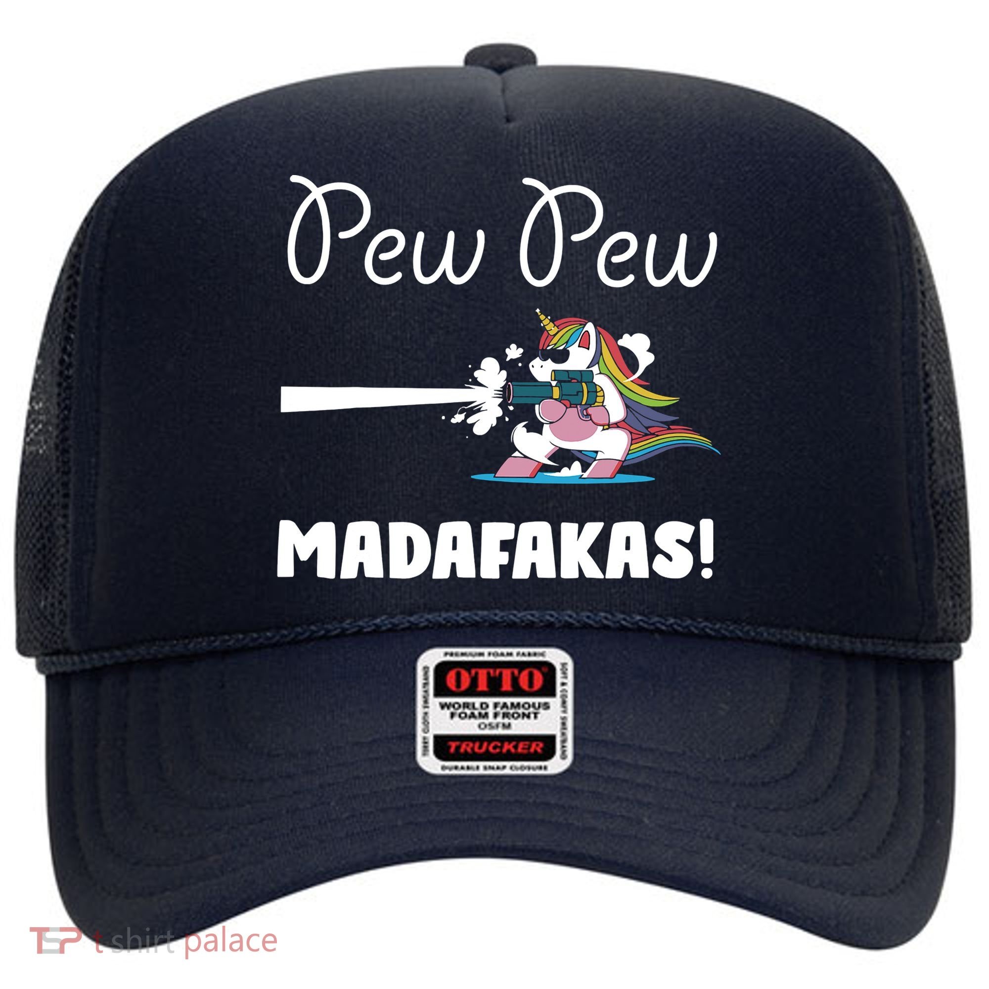 Pew Pew Madafakas Funny Unicorn Cute Adorable Hat