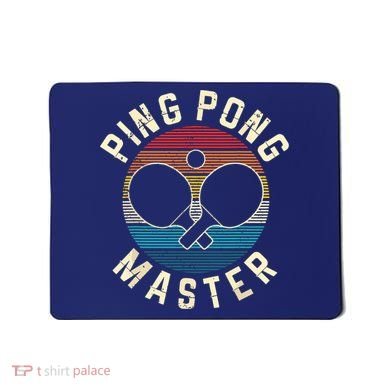 Ping Pong Master Vintage Table Tennis Player Funny Gift Mousepad