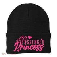 Passenger Princess Meme Girl Passenger Seat Princess Beanie thumb 0