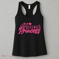 Passenger Princess Meme Girl Passenger Seat Princess Women's Tank Top thumb 3