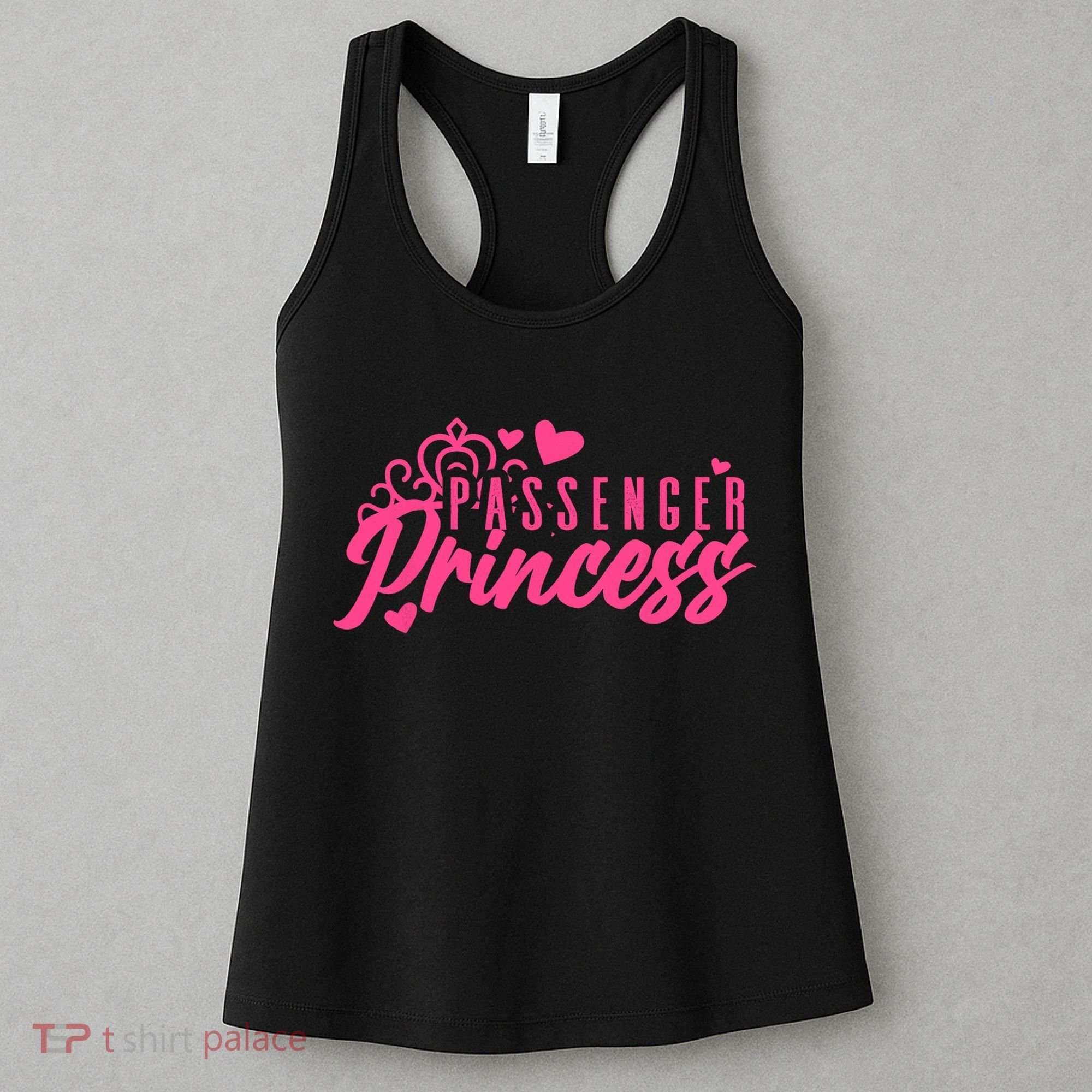 Passenger Princess Meme Girl Passenger Seat Princess Women's Tank Top