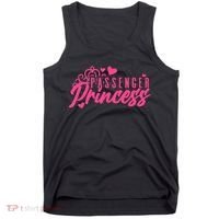 Passenger Princess Meme Girl Passenger Seat Princess Tank Top thumb 0
