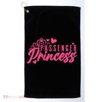 Passenger Princess Meme Girl Passenger Seat Princess Golf Towel thumb 0