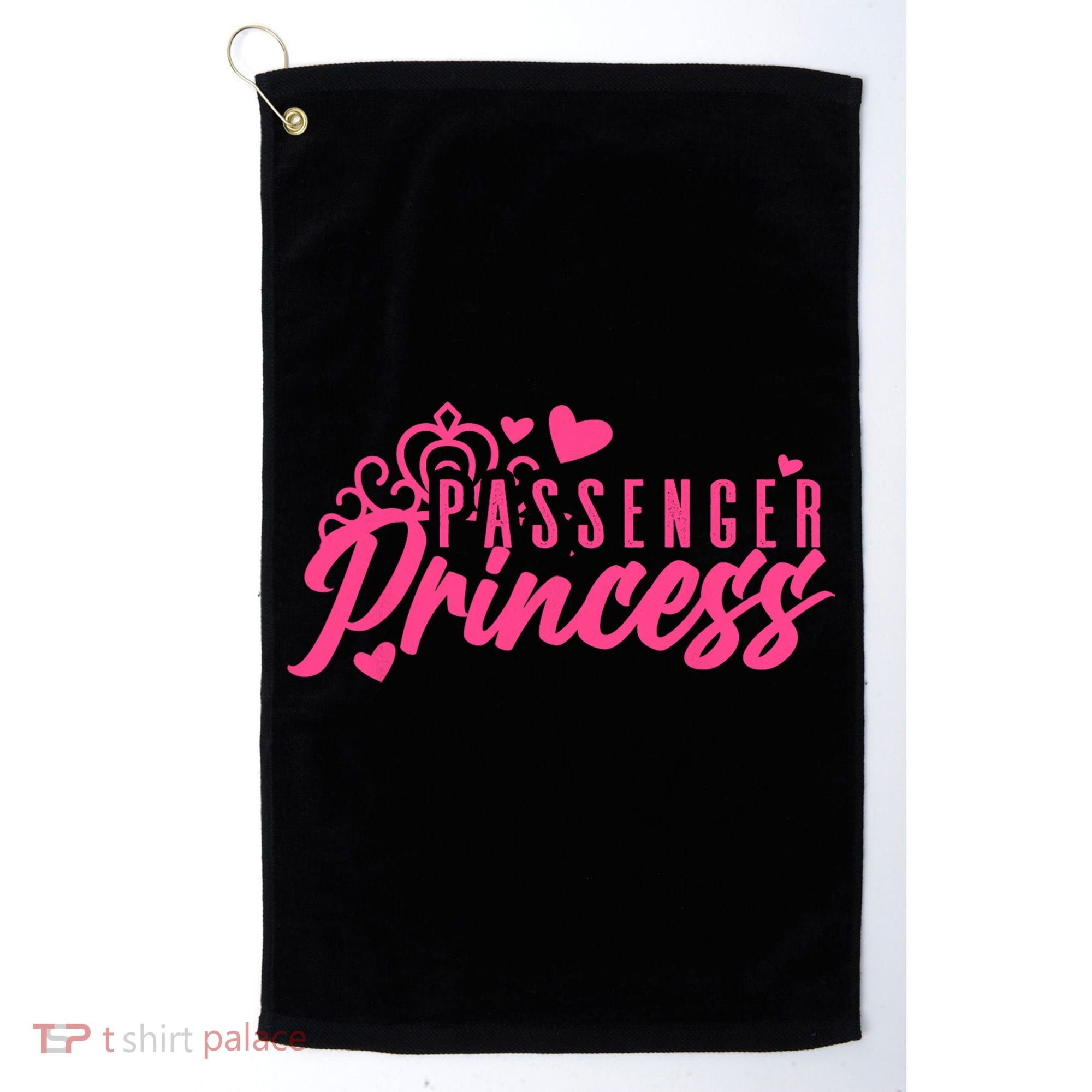 Passenger Princess Meme Girl Passenger Seat Princess Golf Towel