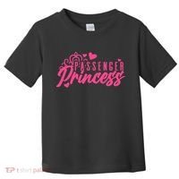 Passenger Princess Meme Girl Passenger Seat Princess Toddler T-Shirt thumb 0