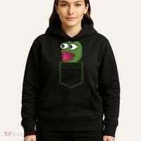 Poggers Pepe Meme Gaming Live Stream Poacket Hoodie thumb 5