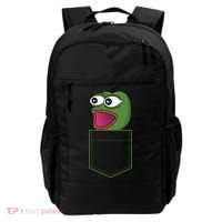 Poggers Pepe Meme Gaming Live Stream Poacket Backpack thumb 0
