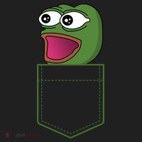 Poggers Pepe Meme Gaming Live Stream Poacket Beanie thumb 2
