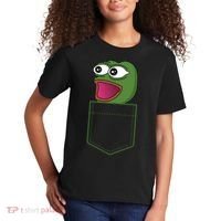 Poggers Pepe Meme Gaming Live Stream Poacket Kids T-Shirt thumb 2