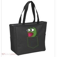 Poggers Pepe Meme Gaming Live Stream Poacket Tote Bag thumb 2