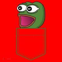 Poggers Pepe Meme Gaming Live Stream Poacket Santa Hat thumb 1