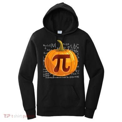 Pumpkin Pie Math Shirt Funny Halloween Thanksgiving Pi Day Women's Hoodie