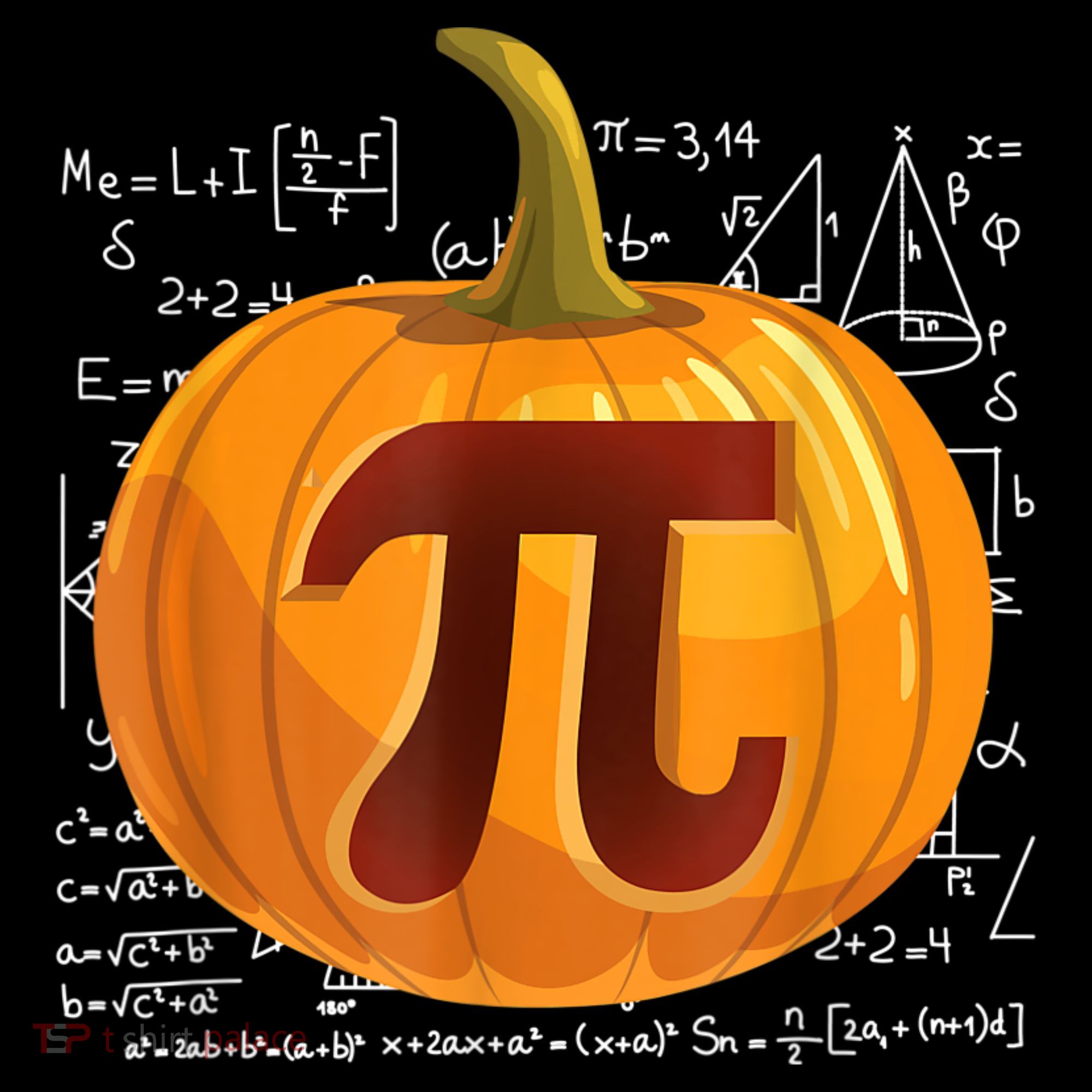 Pumpkin Pie Math Shirt Funny Halloween Thanksgiving Pi Day Women's Hoodie