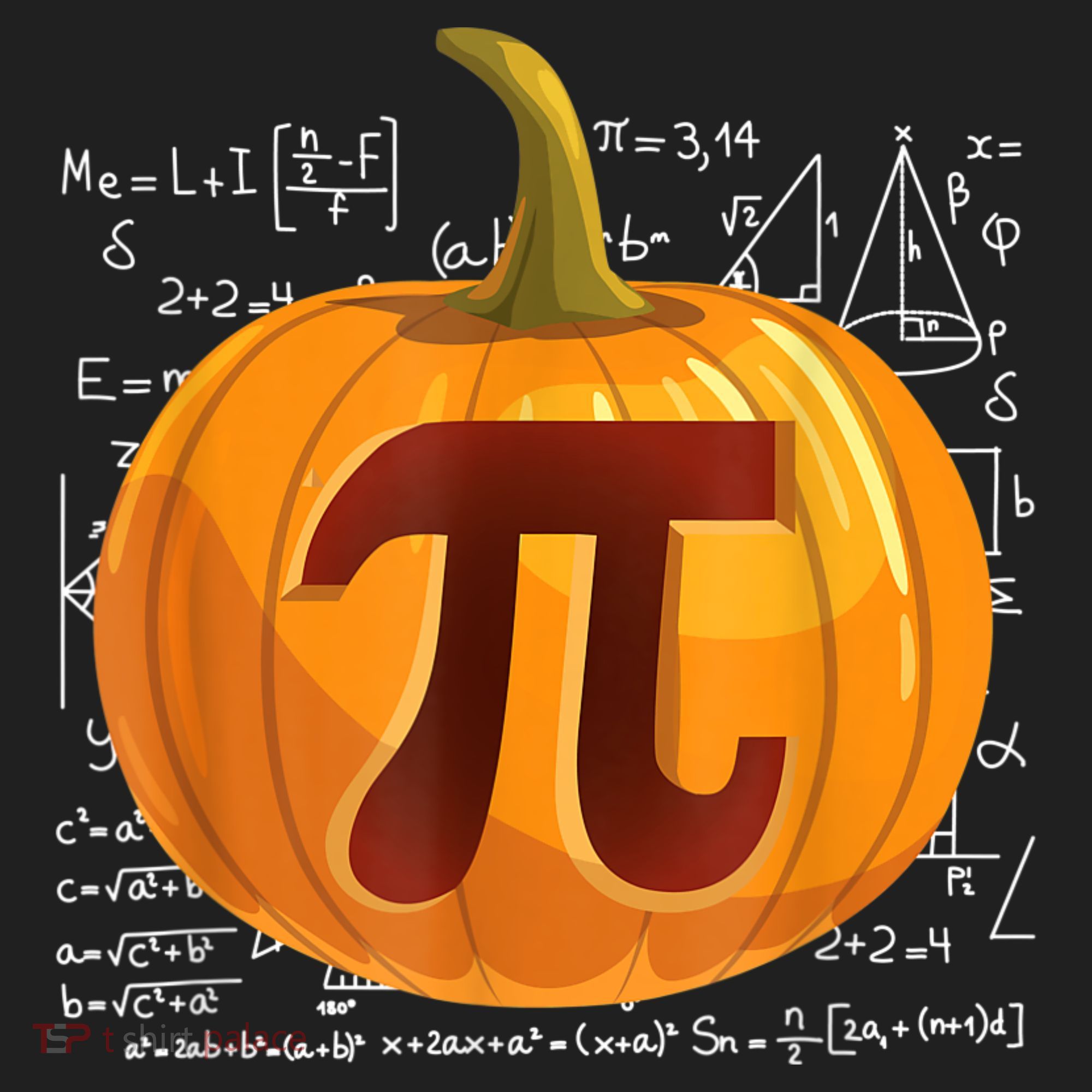 Pumpkin Pie Math Shirt Funny Halloween Thanksgiving Pi Day Hat