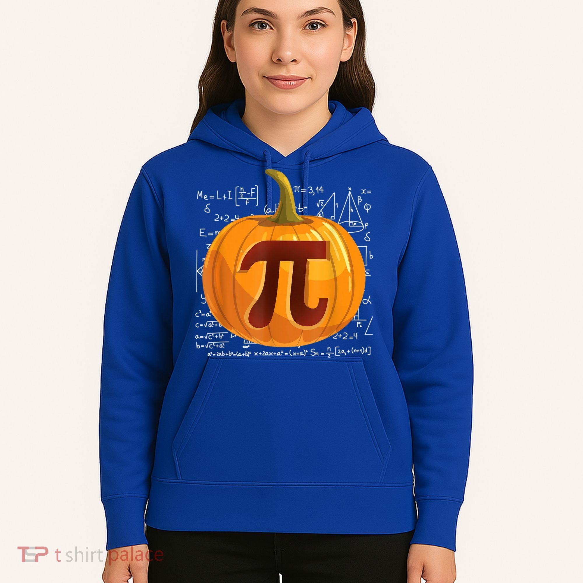 Pumpkin Pie Math Shirt Funny Halloween Thanksgiving Pi Day Hoodie