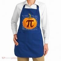 Pumpkin Pie Math Shirt Funny Halloween Thanksgiving Pi Day Apron thumb 2