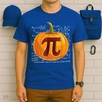 Pumpkin Pie Math Shirt Funny Halloween Thanksgiving Pi Day T-Shirt thumb 6