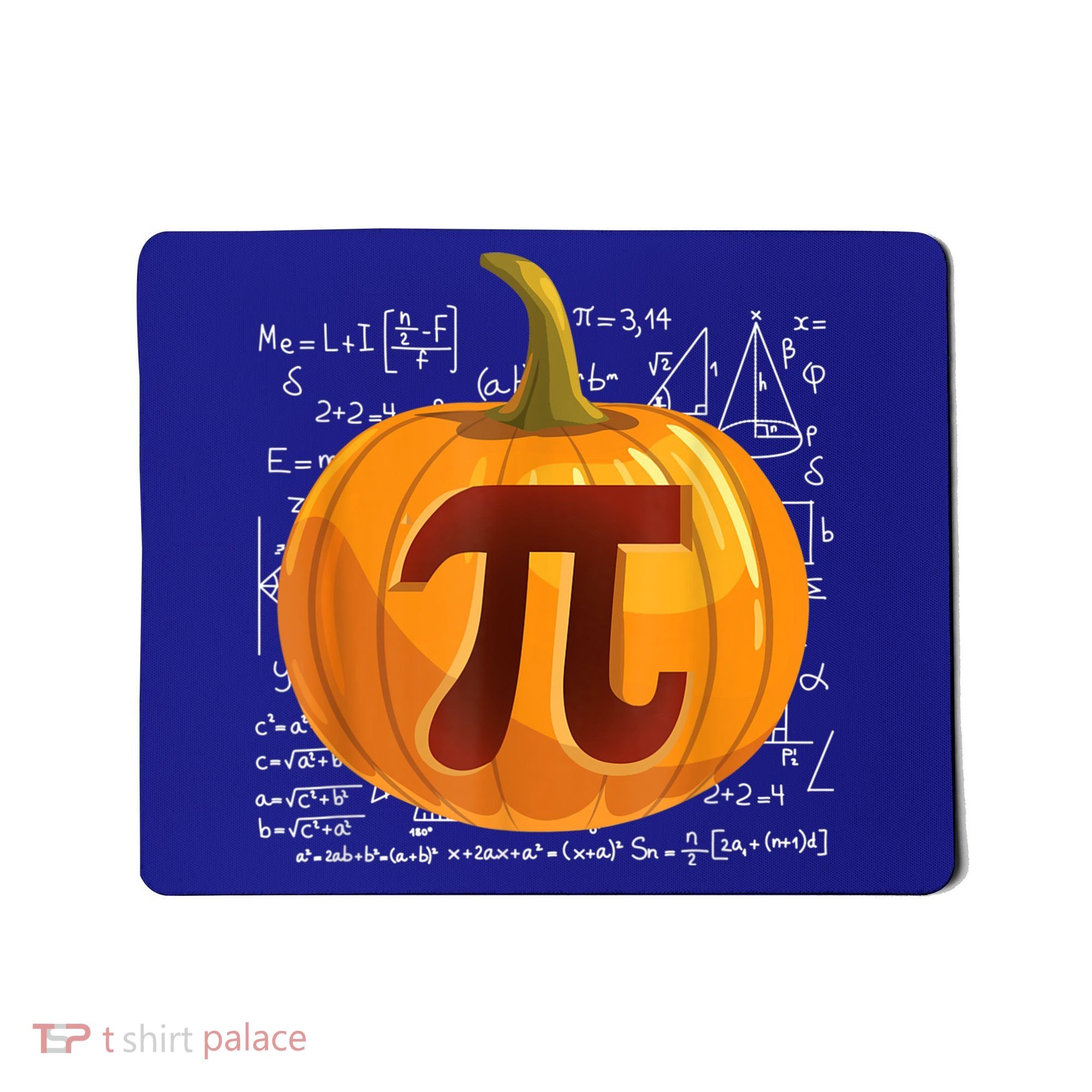 Pumpkin Pie Math Shirt Funny Halloween Thanksgiving Pi Day Mousepad