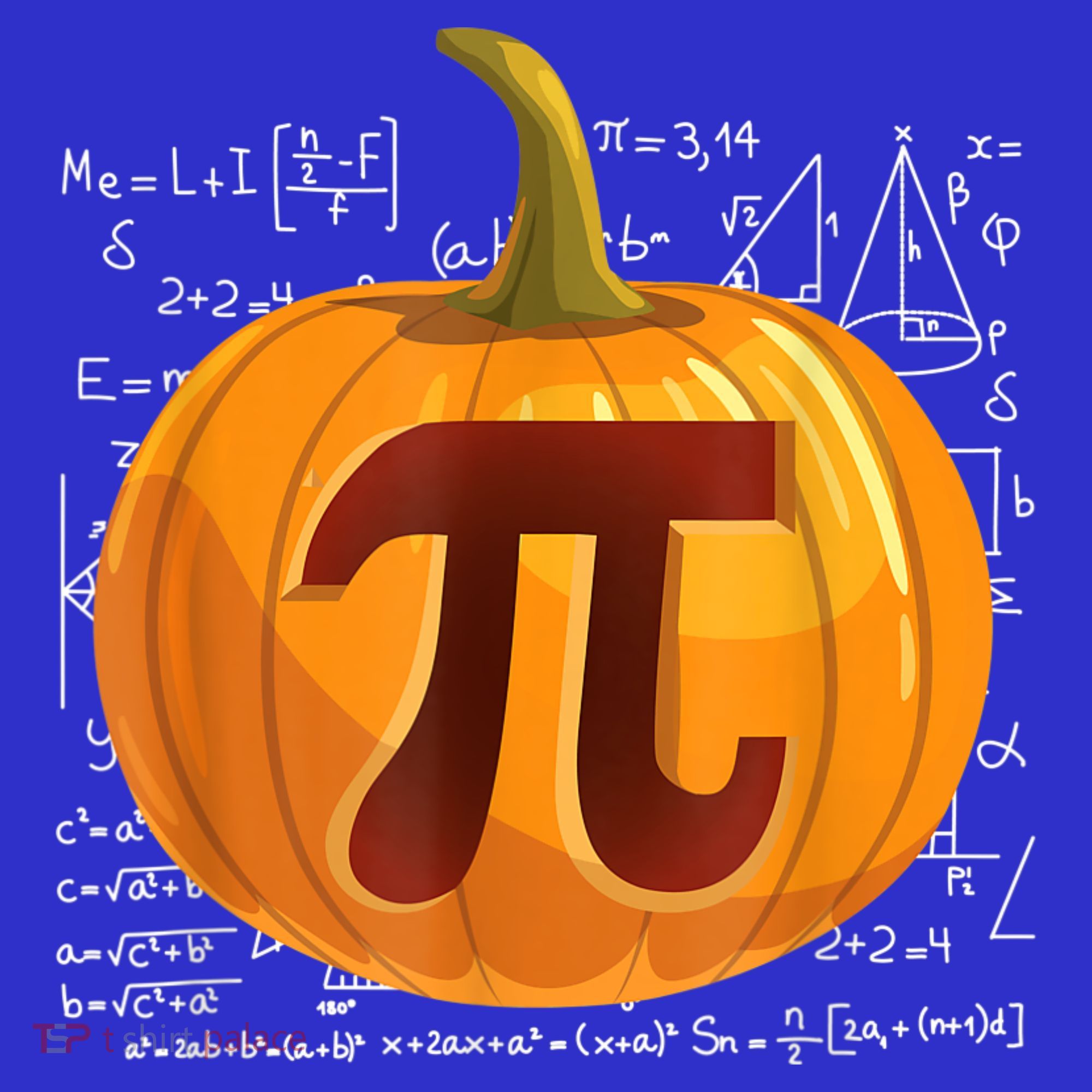 Pumpkin Pie Math Shirt Funny Halloween Thanksgiving Pi Day Baby Bodysuit