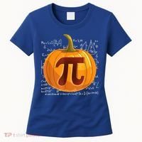 Pumpkin Pie Math Shirt Funny Halloween Thanksgiving Pi Day Women's T-Shirt thumb 0
