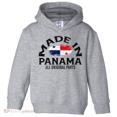 Panama Panamanian Made Flag Toddler Hoodie