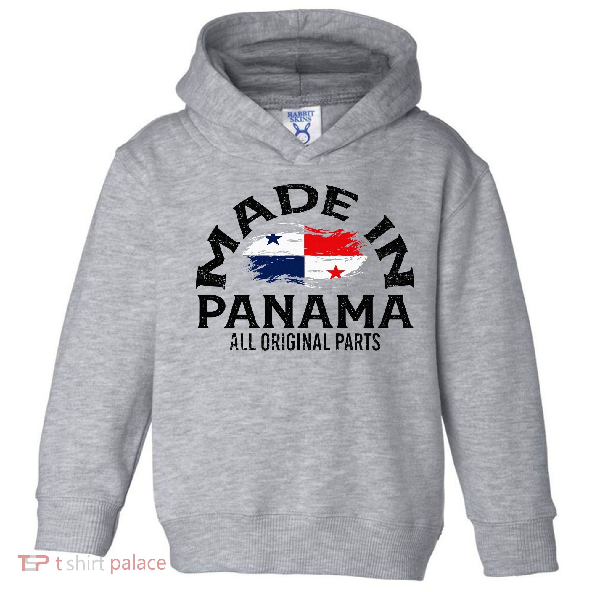 Panama Panamanian Made Flag Toddler Hoodie