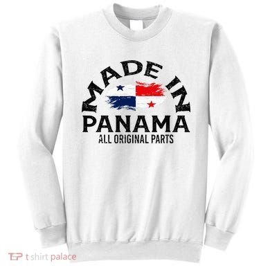 Panama Panamanian Made Flag Sweatshirt