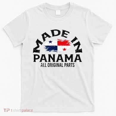 Panama Panamanian Made Flag T-Shirt